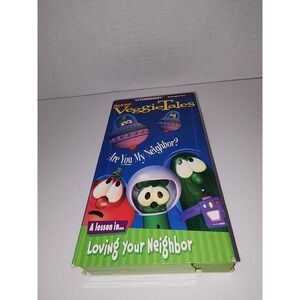 Veggie Tales VHS Are You My Neighbor? A lesson in Loving‎ Your Neighbor Movie